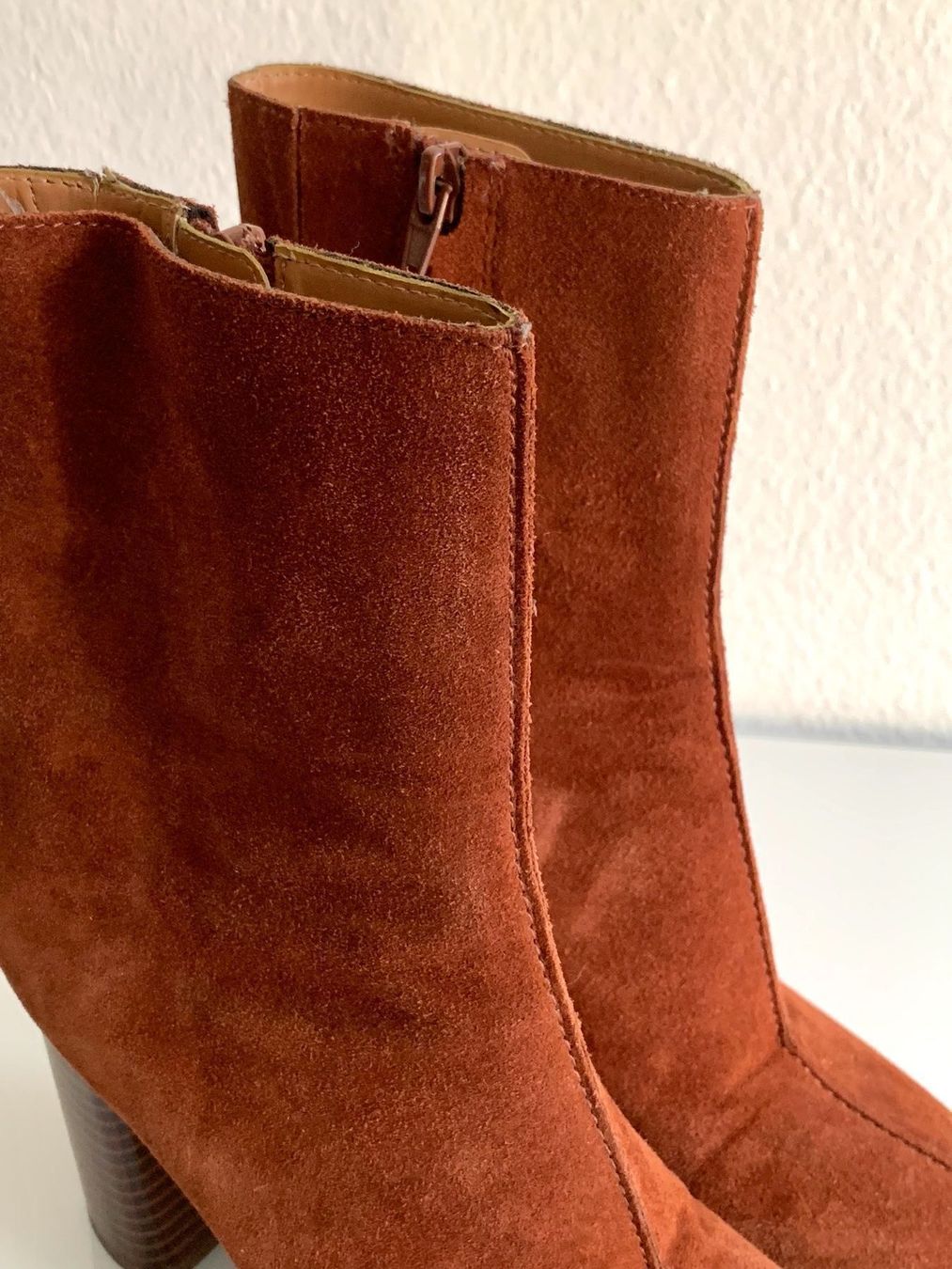 Mango Damenschuhe: Stiefeletten in Wildlederoptik von Mango – Gebraucht aus Bern von Fraeuleinhonig 5