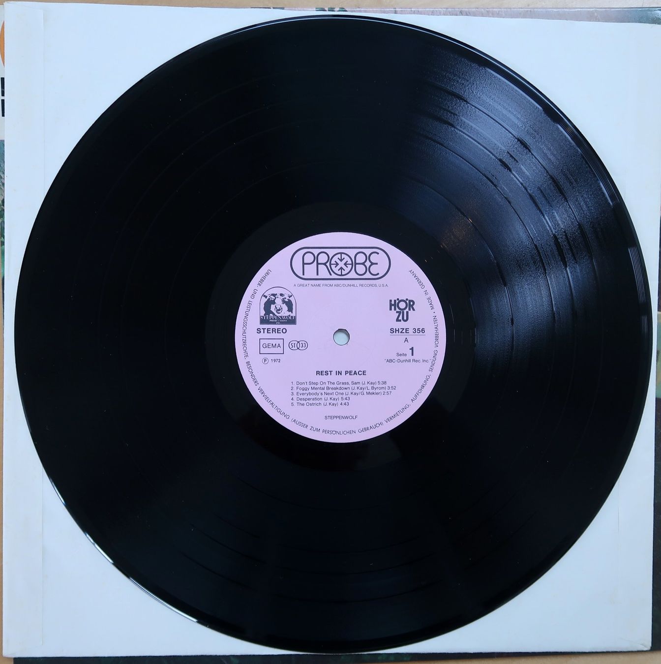Dischi in vinile: STEPPENWOLF - REST IN PEACE (LP VG) – Usato da Hedingen venduto da Studers 2