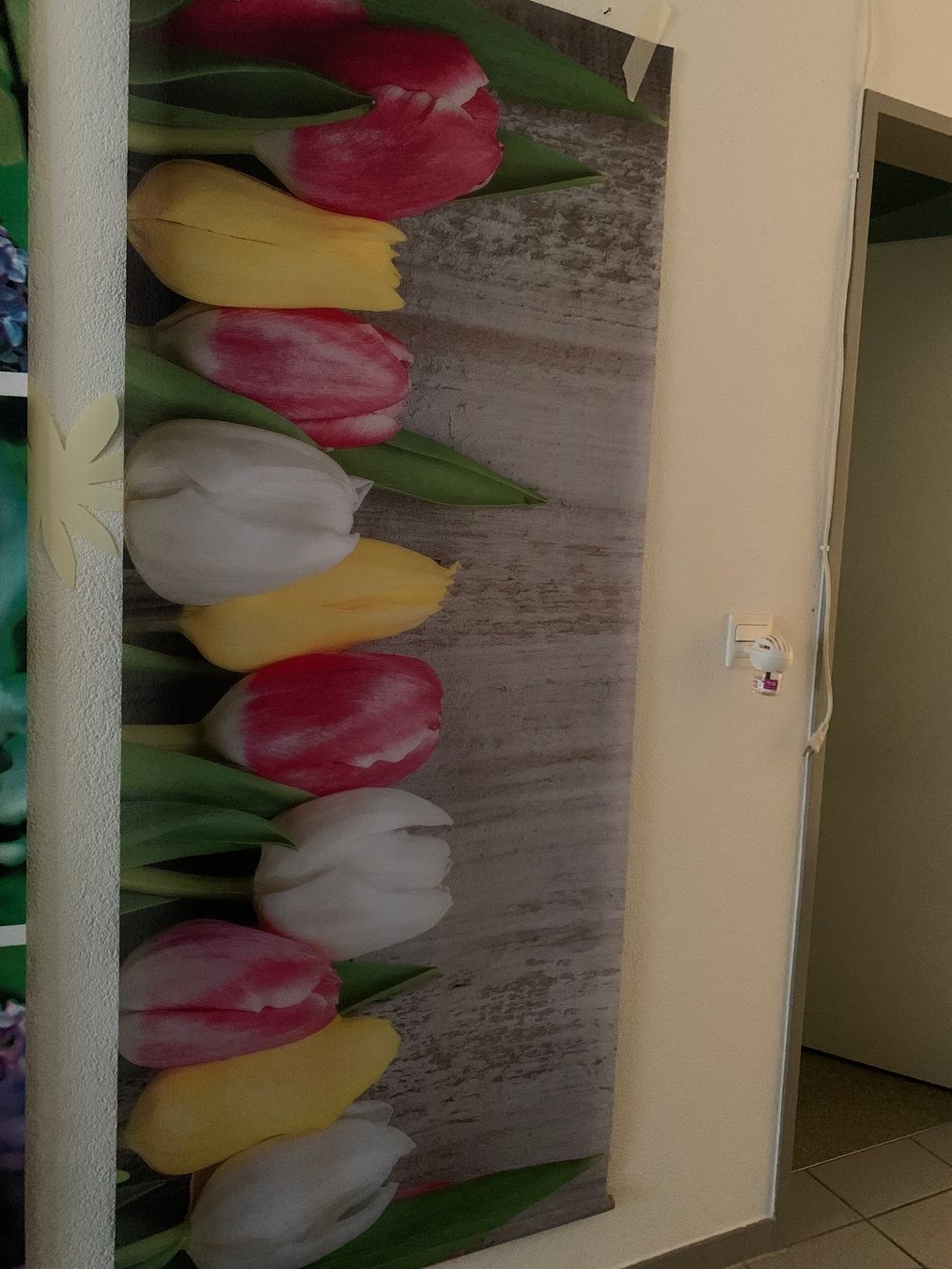 Autres accessoires: Textilbanner Tulpen Frühling – Neuf (Voir description) à St. Gallen par Miousch 1