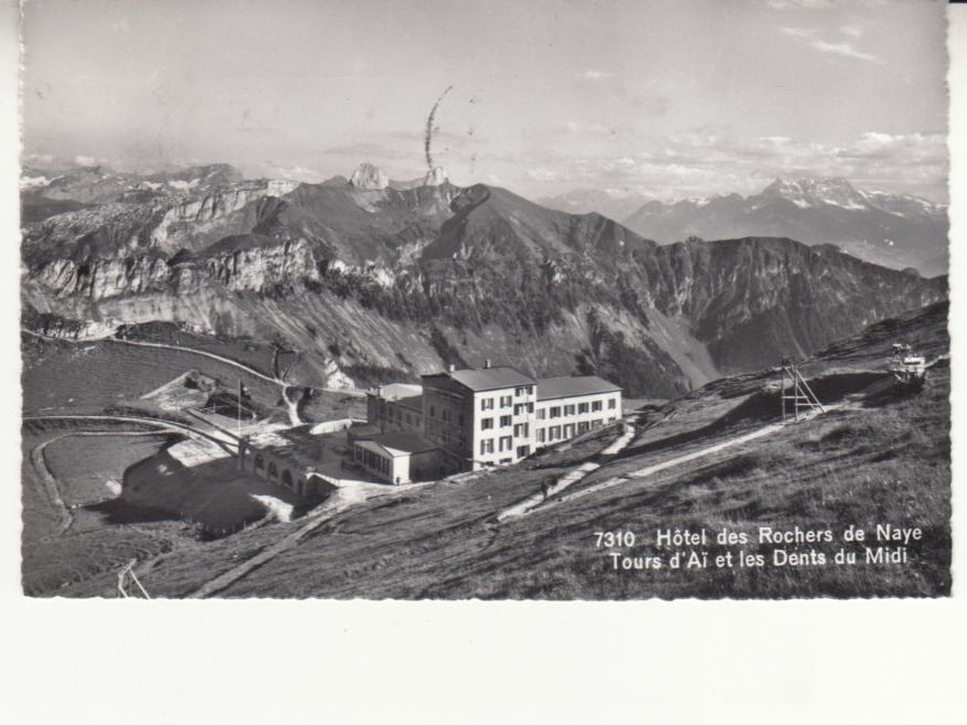 Ansichtskarten: Rochers de Naye 1963 – Gebraucht aus Bürglen TG von StampGraf