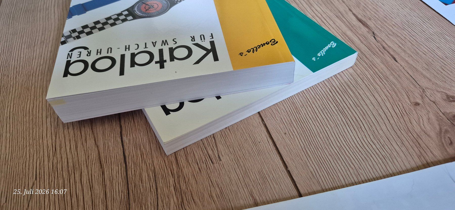 Libri: SWATCH  Uhren Katalogs-Bücher + seltene Prospekte etc. ab1Fr – Usato da Wildhaus venduto da insgi 2