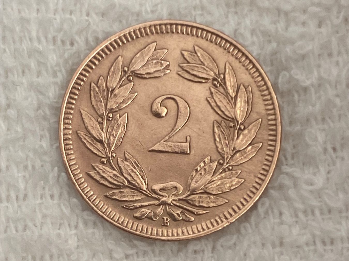 Tutti le monete: 2 centimes/rappen 1918 – Usato da Nyon venduto da Ilmi09 1