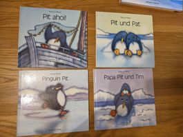4 Kinderbuecher von Marcus Pfister "Pinguin Pit"