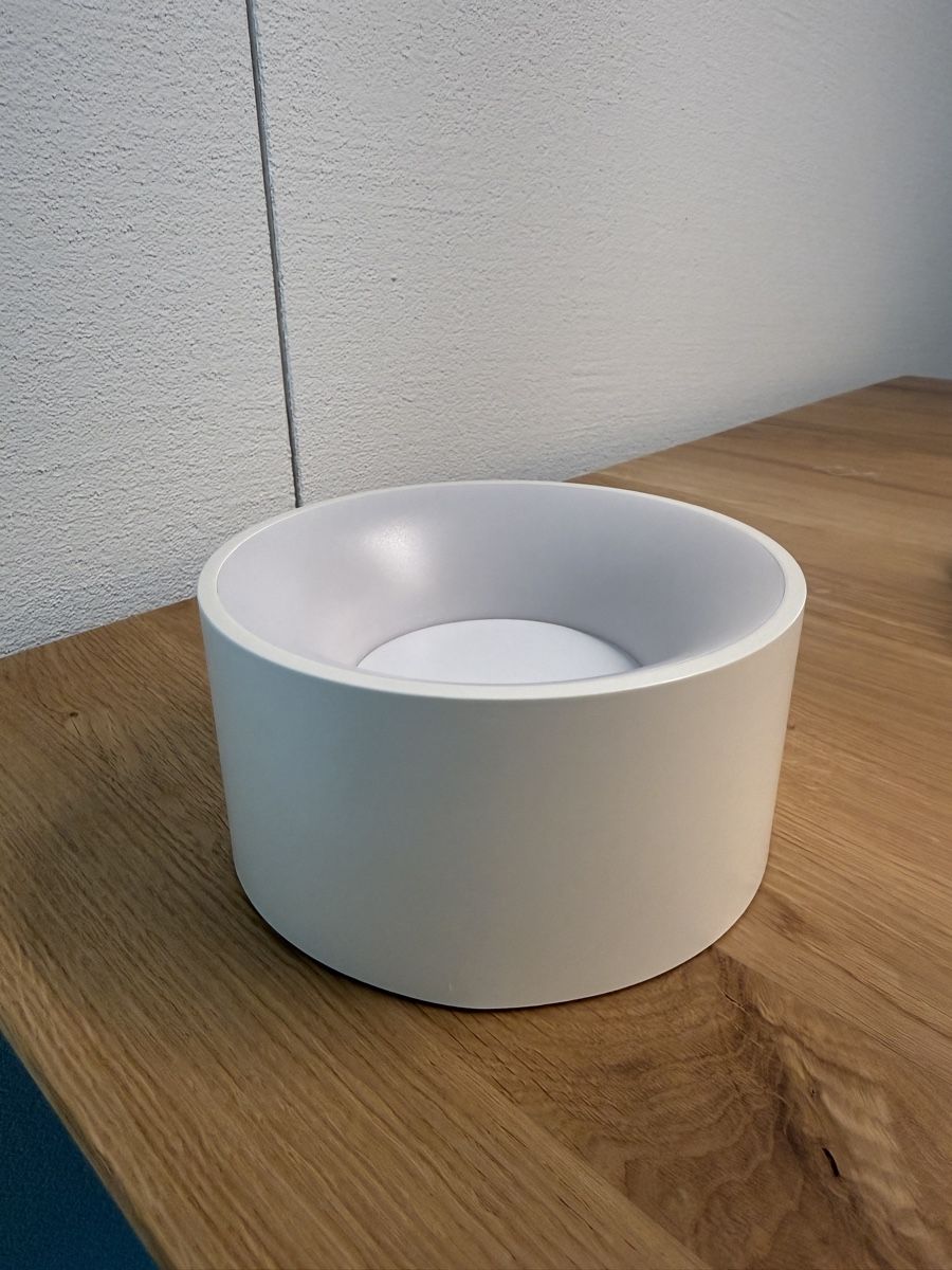 Kronleuchter & Deckenlampen: Deckenleuchte Simplydim weiss rund. Neu!  – Neu und originalverpackt aus Luzern von Whateverr