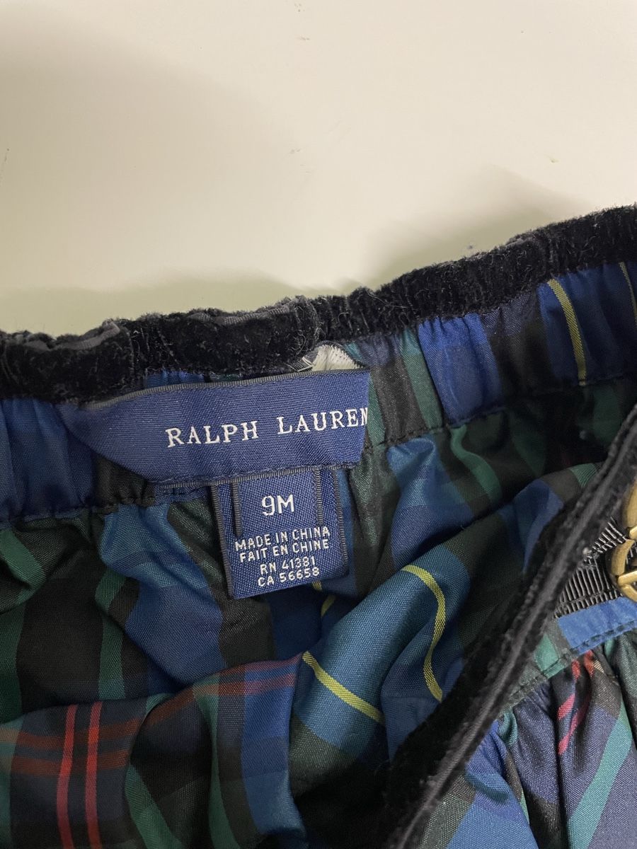 Ralph Lauren Vestiti & Gonne: Ralph Lauren check pattern skirt & bloomer - 9 months / 74 – Nuovo (secondo la descrizione) da Zürich venduto da LoveFashion76 6
