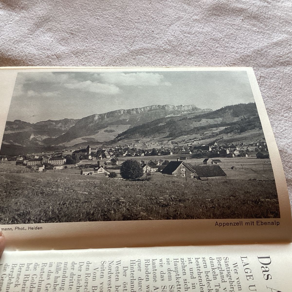 Cartoline postali: Appenzerllerland poststrasse carte panorama complet illustré – Usato da Luc (Ayent) venduto da Rebouille 2