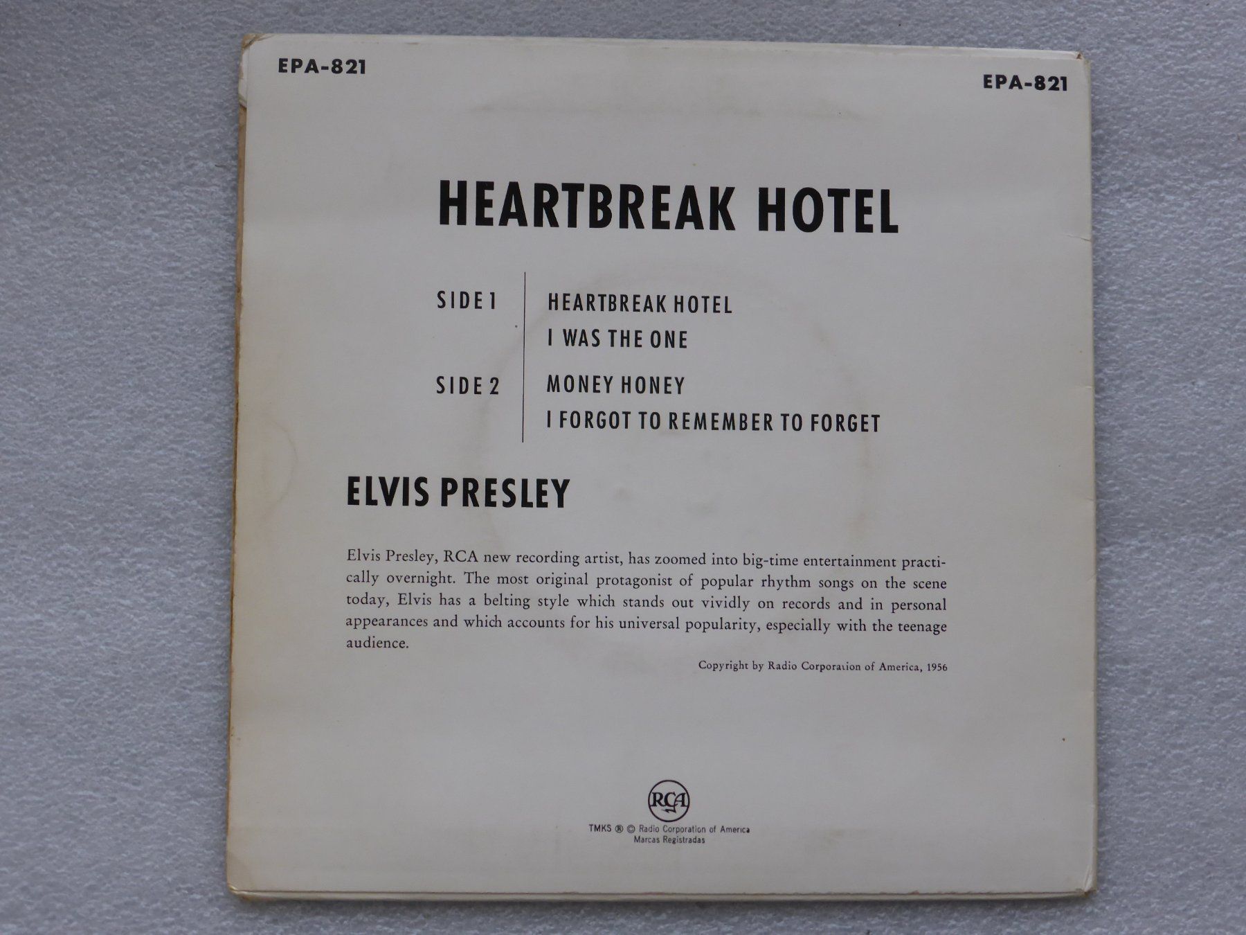 Dischi in vinile: Vinyl Single   EP  ELVIS PRESLEY – Usato da Küssnacht am Rigi venduto da Mondkinder 3