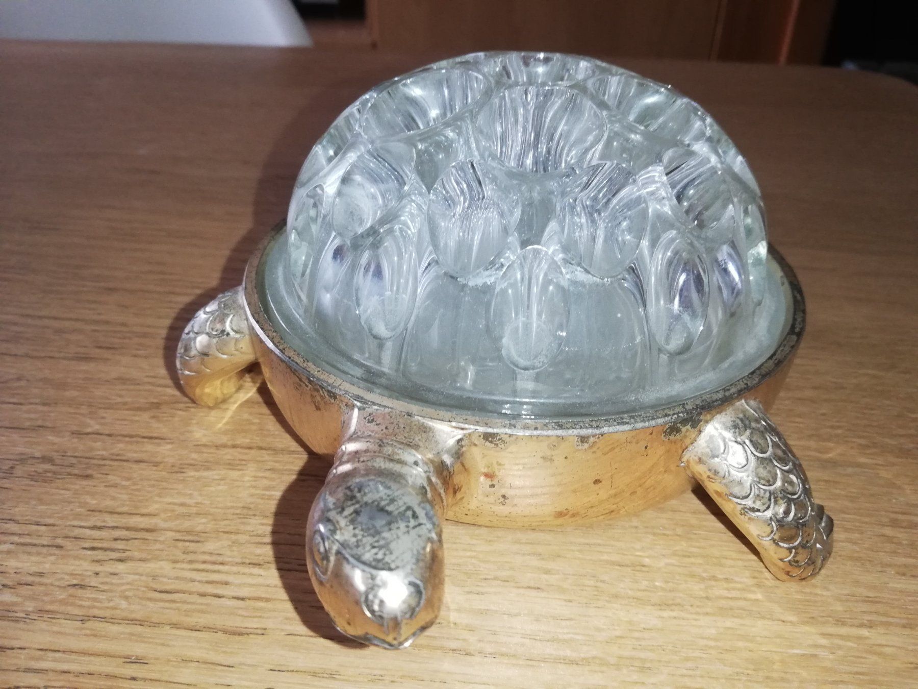 Statuette: Blumenfrosch Schildkröte – Usato da Aarburg venduto da Emelie 3