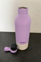 Dropz Trinkflasche Lila Beige sehr guter Zustand