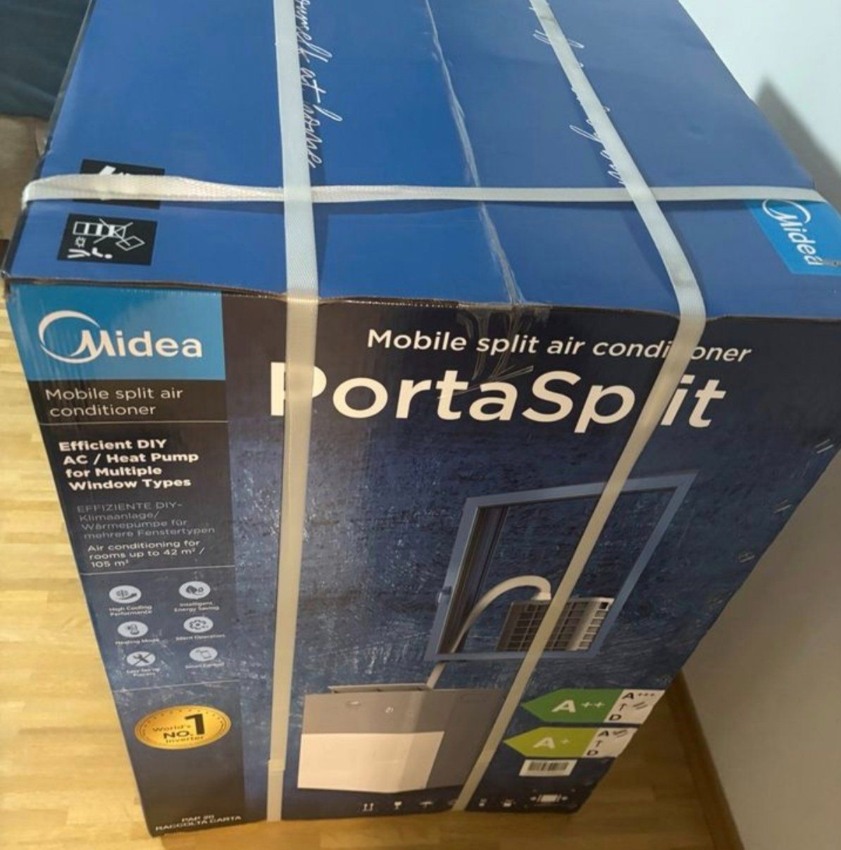 Condizionatori: Midea Portasplit mit 12000 BTU -+++NEU +++- – Nuovo e nell'imballaggio originale da Arlesheim venduto da Sannyy 2