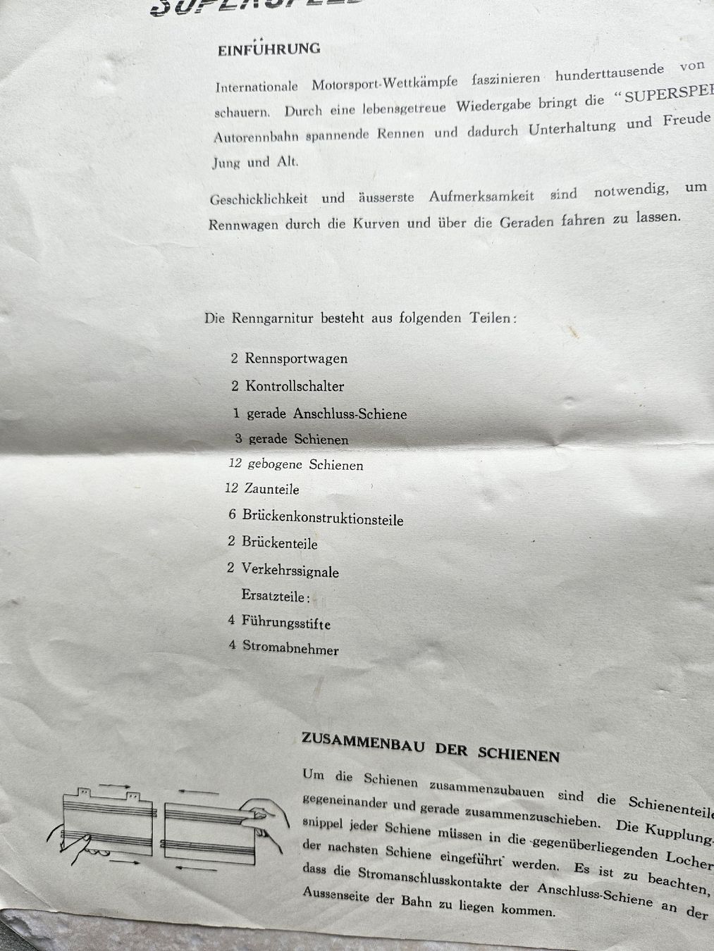 Piste: Autorennbahn G.T. Superspeed – Usato da Haslen GL venduto da Sandra40 3