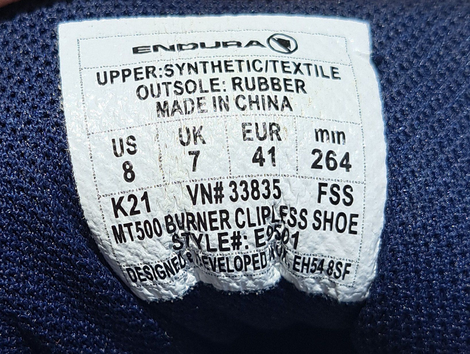 Endura Scarpe da uomo: VELO-SCHUHE von ENDURA Gr. 40 – Usato da Dieterswil venduto da furbo70 6