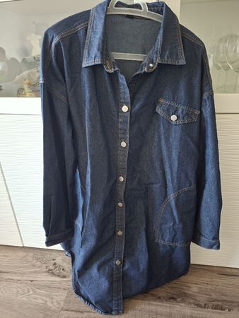 Jeanshemd/Kleid S, Grösse M