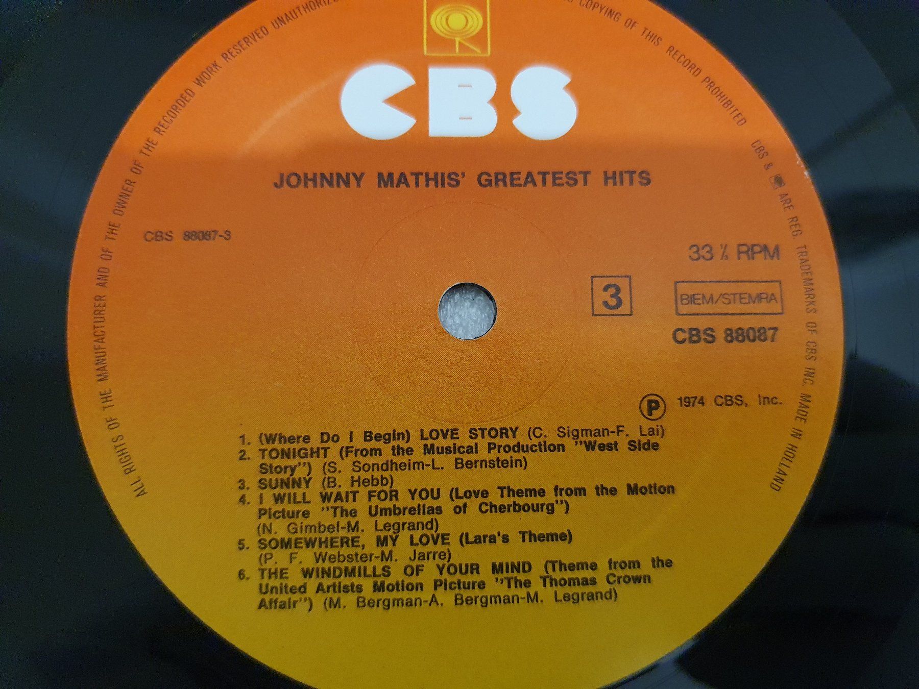 Dischi in vinile: Johnny Mathis – Johnny Mathis' Greatest Hits / 2 LP`s – Usato da Uster venduto da Vinyl-Leidenschaft 8