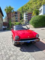Fiat 124 Spider rossa cabriolet buon stato