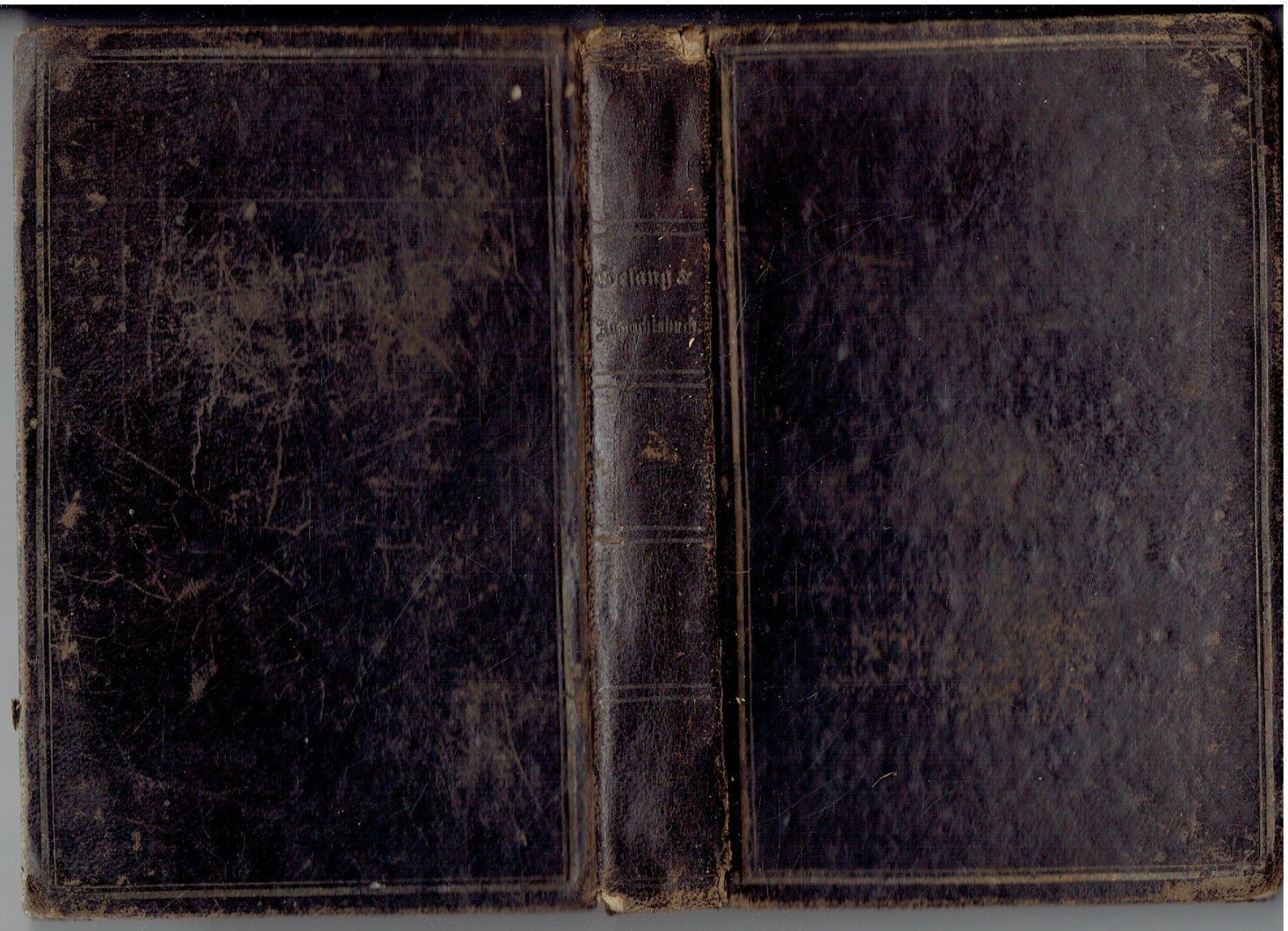 Libri: Gesang- und Andachtsbuch 1864 – Usato da Flims - Dorf venduto da Stagediver 3
