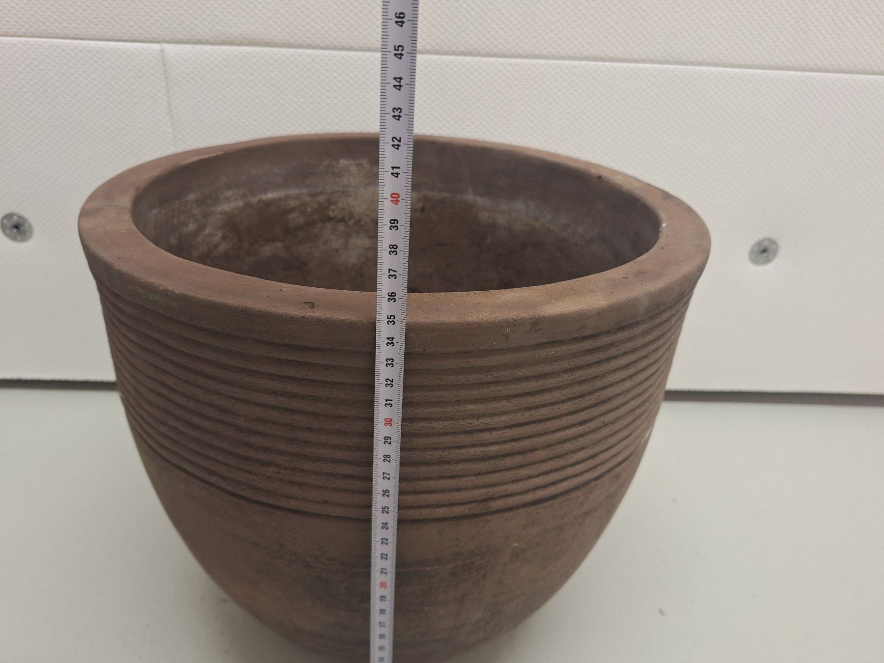 Vasi per fiori: Blumentopf; Übertopf, Topf braun – Usato da Spreitenbach venduto da misi.m 3