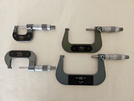 TESA Präzisions-Micrometer Set, SWISS MADE, Top Zustand