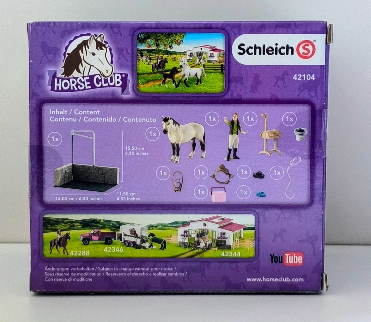Schleich Giocattoli: Schleich 42104 Waschplatz / NEU – Nuovo e nell'imballaggio originale da Muttenz venduto da hak_dsk9 1