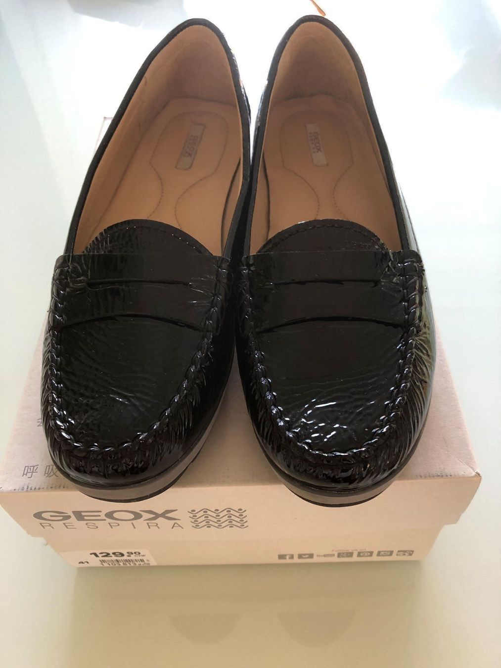Geox Damenschuhe: GEOX Damen Lackleder schuhe – Neu (gemäss Beschreibung) aus Adliswil von Jessik0 1