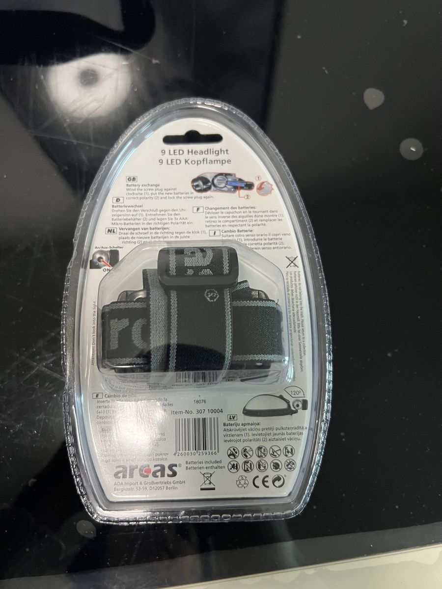 Lampade: LED Kopflampe, Stirnlampe – Nuovo e nell'imballaggio originale da Brunnen venduto da browneyes_007 1