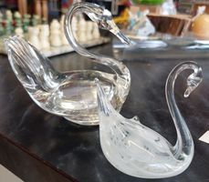 Schwan aus Glas