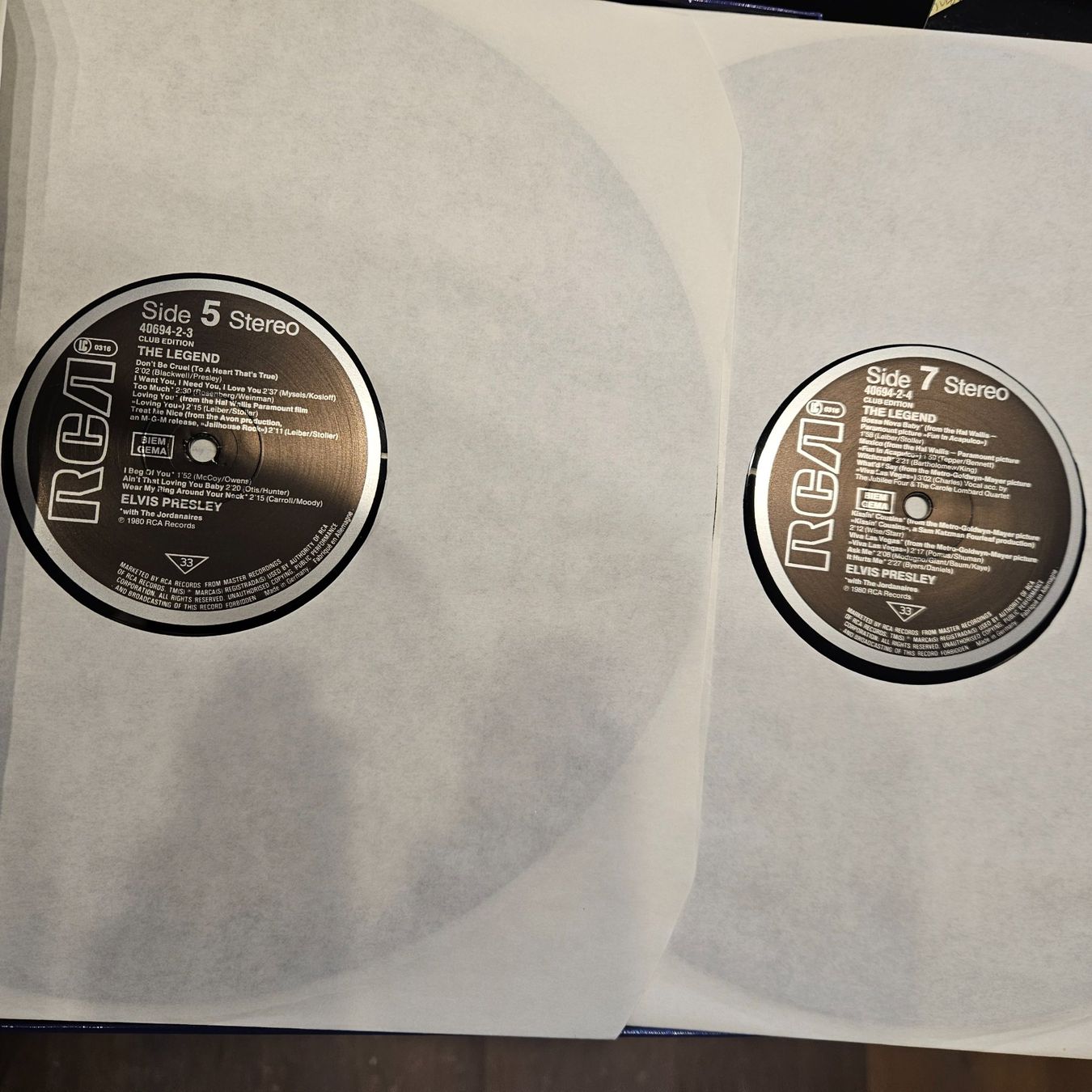 Dischi in vinile: ELVIS The Legend – Usato da Kernenried venduto da PeterG0102 6
