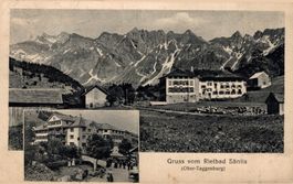 Gruss vom Rietbad Säntis (Ober-Toggenburg)