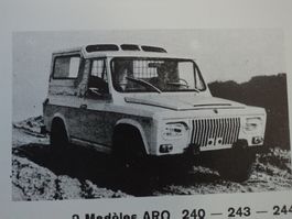 Prospekt ARO 240 ARO 320 4x4 1979