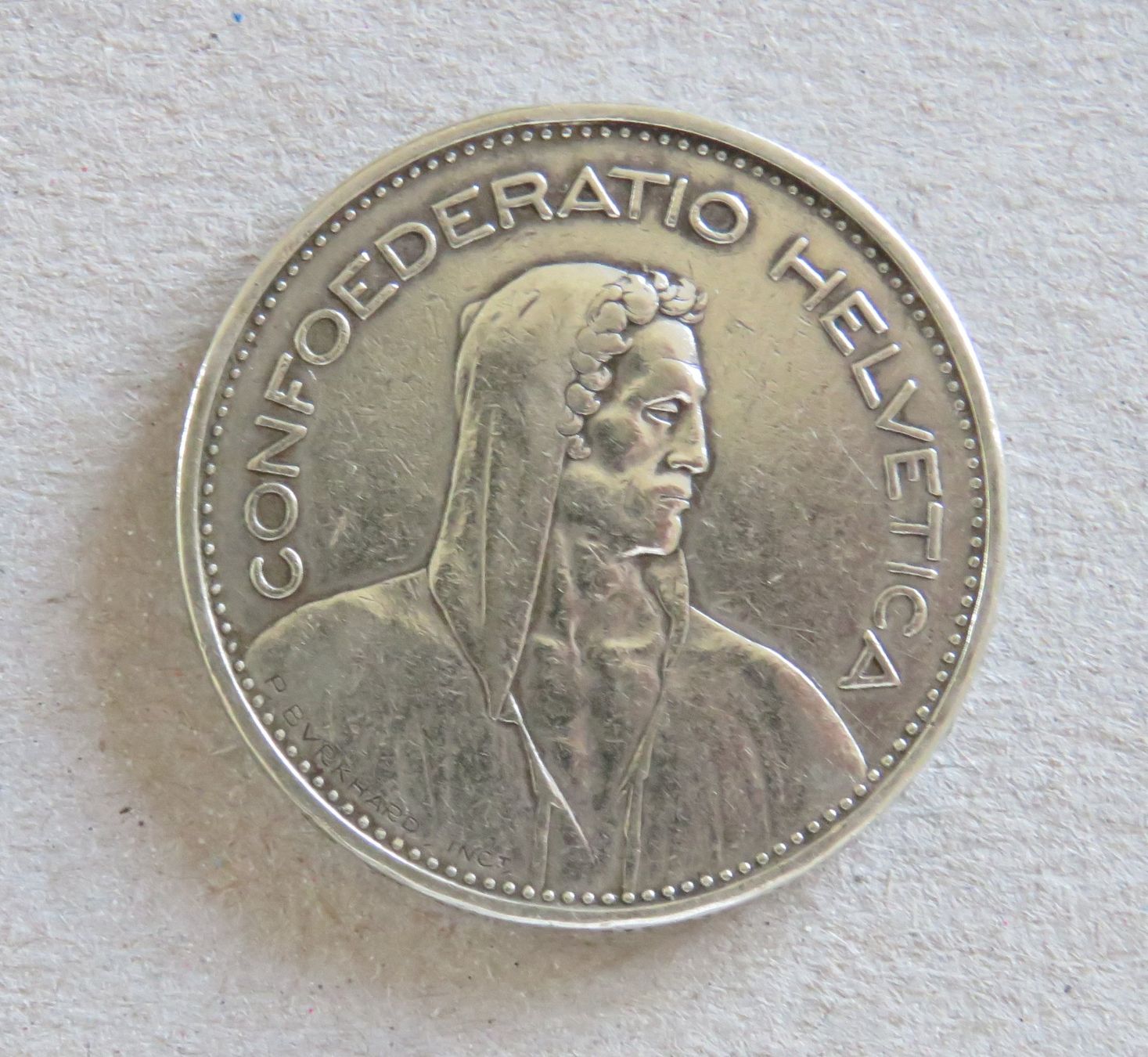 Alle Münzen: 5.- Fr.  1932, Silber – Gebraucht aus Kreuzlingen von Koi4 1