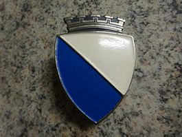 Antikes Polizei Feuerwehr Abzeichen / Zürich