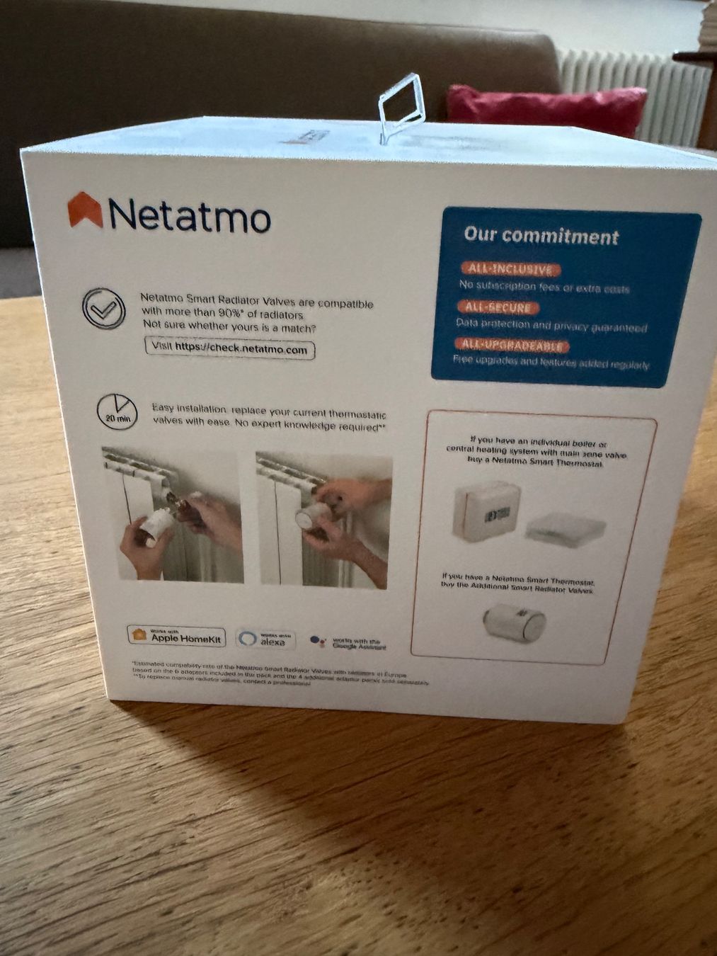Radiateurs: NETATMO Thermostats de radiateurs intelligents – D'occasion à Roche VD par luc_jwm5 1
