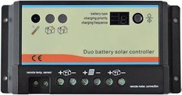 Dual Battery 20A Solar Charge Controller 12/24V