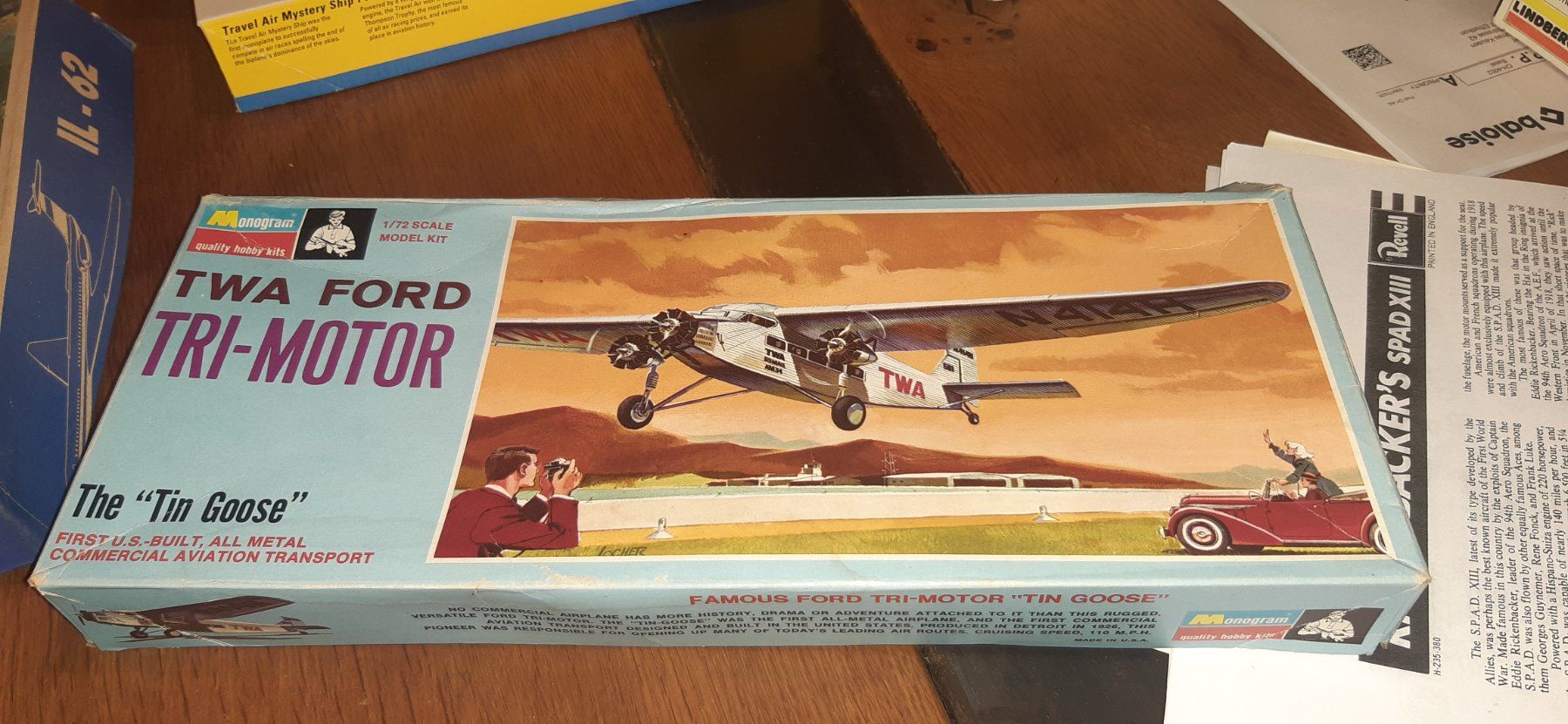 Ford Tri-Motor TWA 1:72 Monogram (Gebraucht) in Fehraltorf für CHF 10 ...
