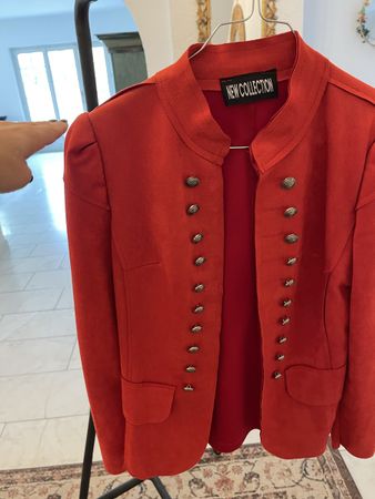 Damen Blazer New Collection rot Grösse S guter Zustand