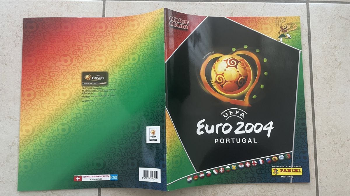 Panini Album: Panini Album Druckversion Euro 2004 – Nuovo (secondo la descrizione) da Binningen venduto da Flagello 1