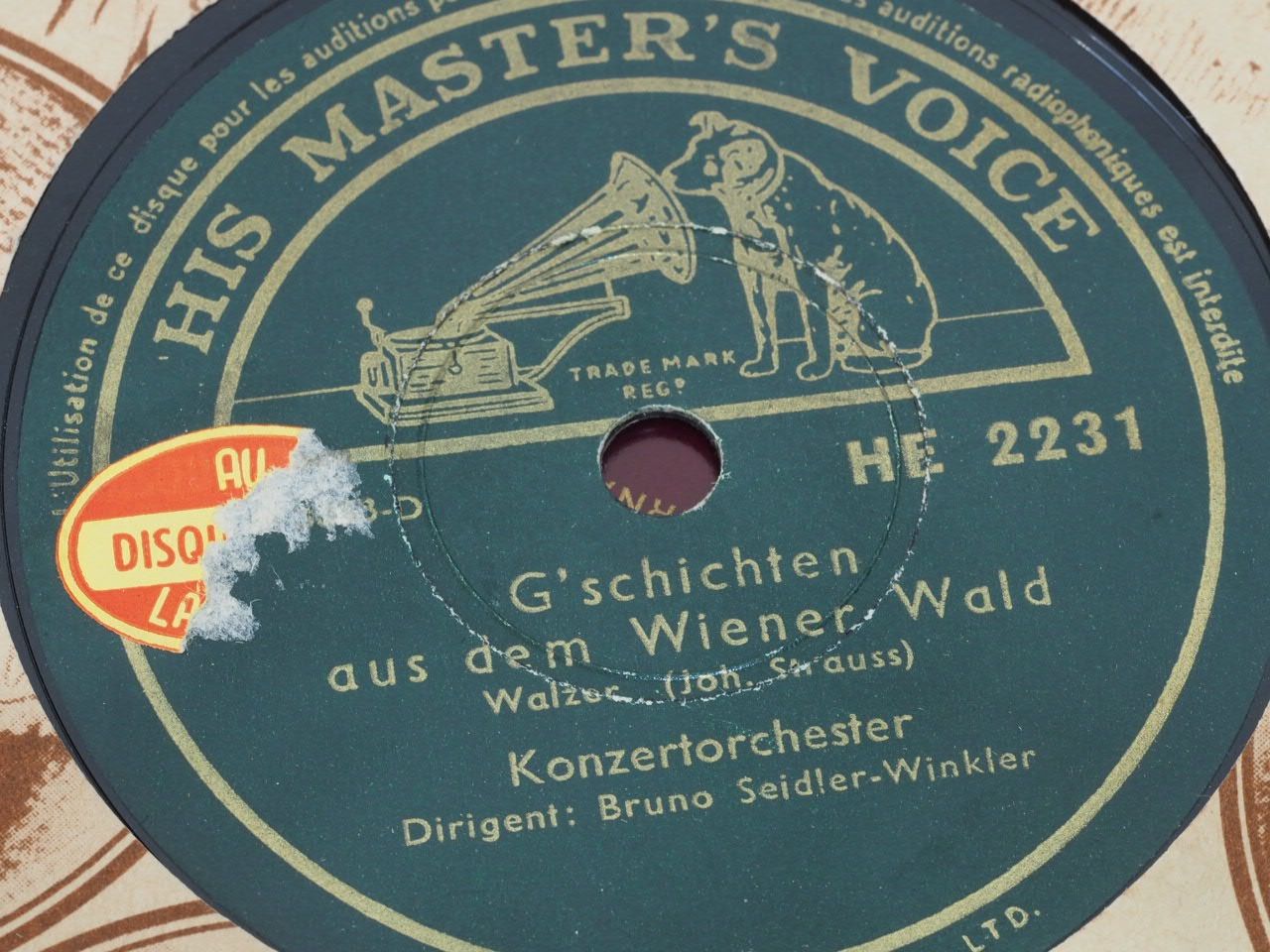 Vinyles: DISQUES 78 TOURS – D'occasion à Lausanne par Leag 7