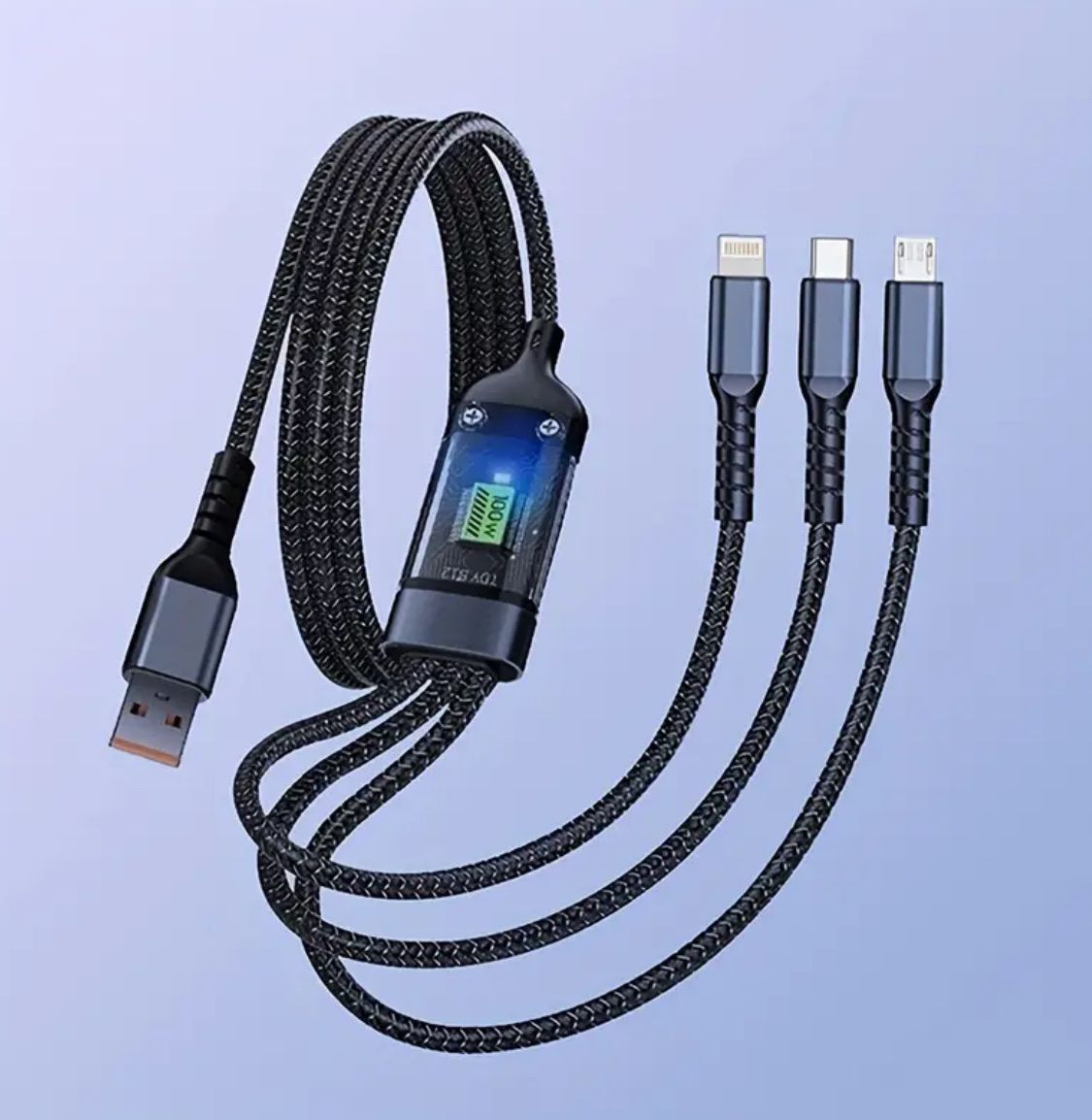 Cavi: Schnellladekabel Multi USB Ladekabel 3in1 Handy Datenkabel – Nuovo e nell'imballaggio originale da Suhr venduto da SchnapperCH