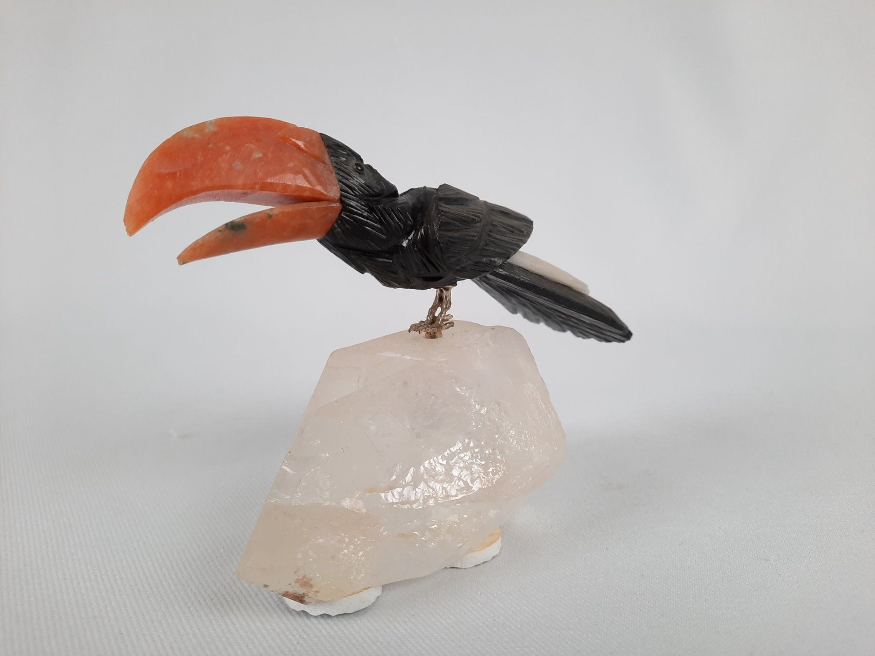 Minerali & Pietre curative: 2 Vögel auf Bergkristall – Usato da Beinwil am See venduto da Restwert_Beinwil 8