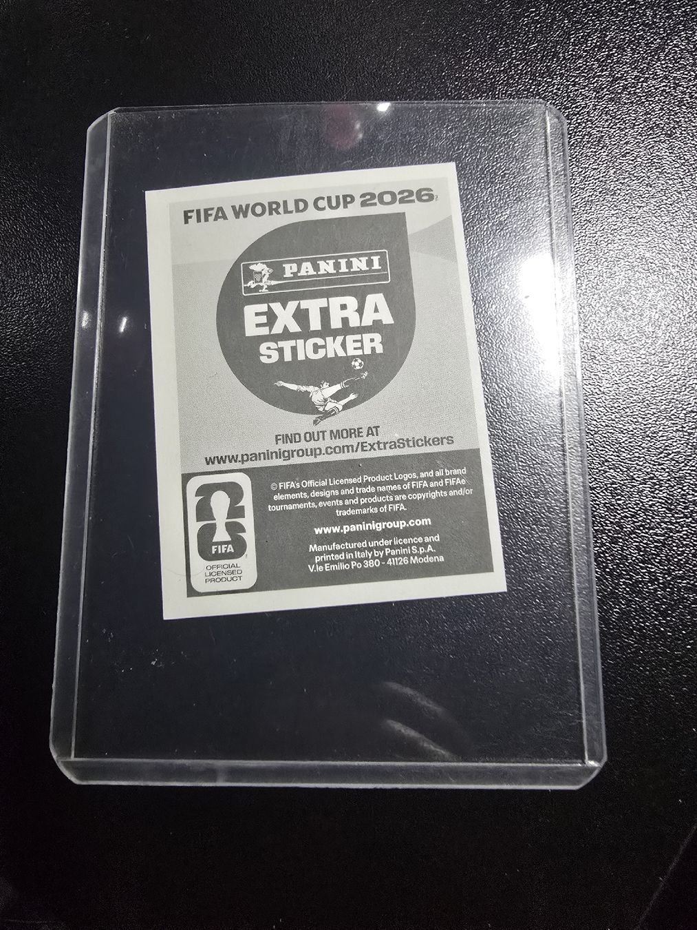 Panini Cartes à collectionner: Panini Extra Sticker 2026 Jude Bellingham Gold – Neuf avec emballage d'origine à Wolhusen par W6110 1