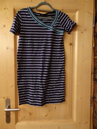 Sommerkleid Baumwolle Marina Miltare Gr. XS - 260253