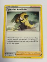 Pokemon-Karte Cynthia's Ambition 138/172