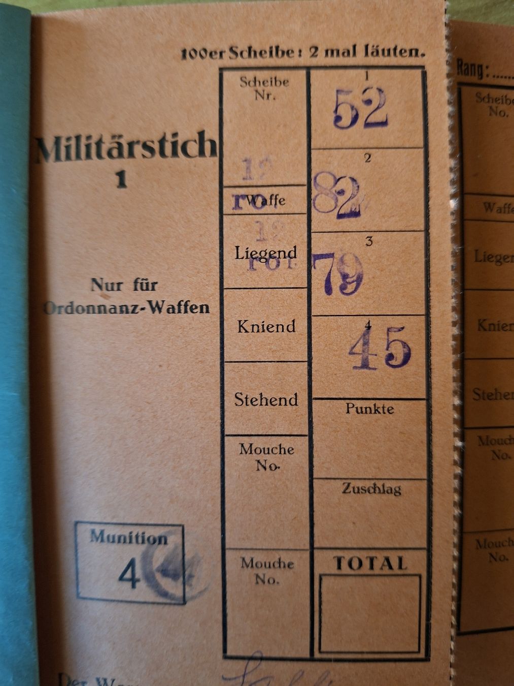 Documenti: Antikes Schiessbüchlein von 1929  – Usato da Schwanden Sigrisw venduto da len_9yqg 4