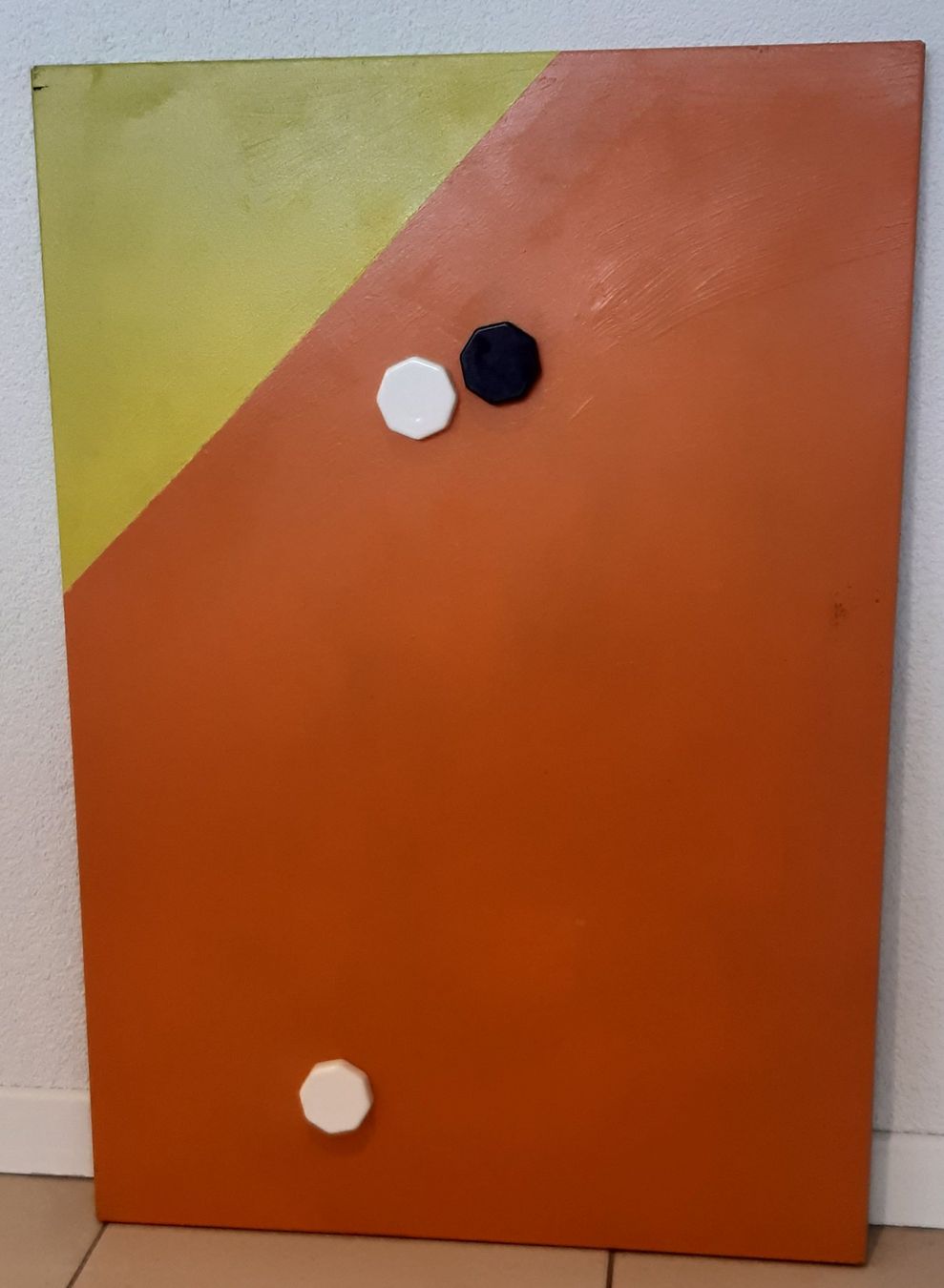 Lavagne: Tableaux magnétiques divers couleurs, 65 x 45 cm – Usato da Champvent venduto da lallina1974 3