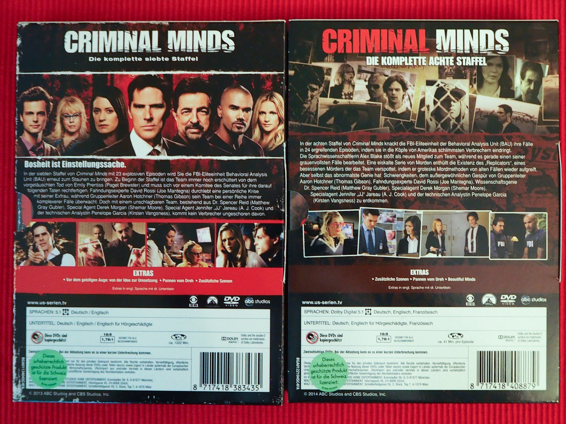 Tutti i DVDs: Criminal Minds / Staffel 1 - 11 – Usato da Chur venduto da dluli 4