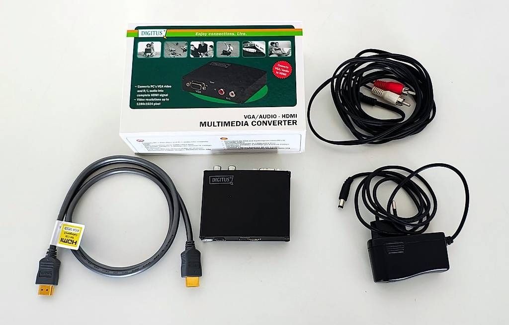Konverter: Digitus VGA/Audio zu HDMI Converter – Neu und originalverpackt aus Bülach von Surbetone 2
