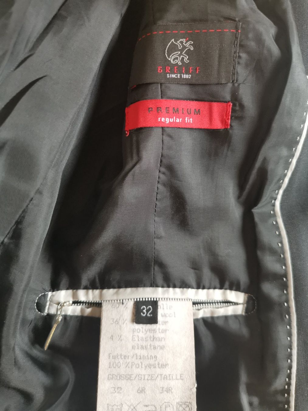 Completi & Tailleur: Anzug / Greiff / Blazer 32 / Hose 36 / grau – Usato da Gelfingen venduto da Meierbeat 2