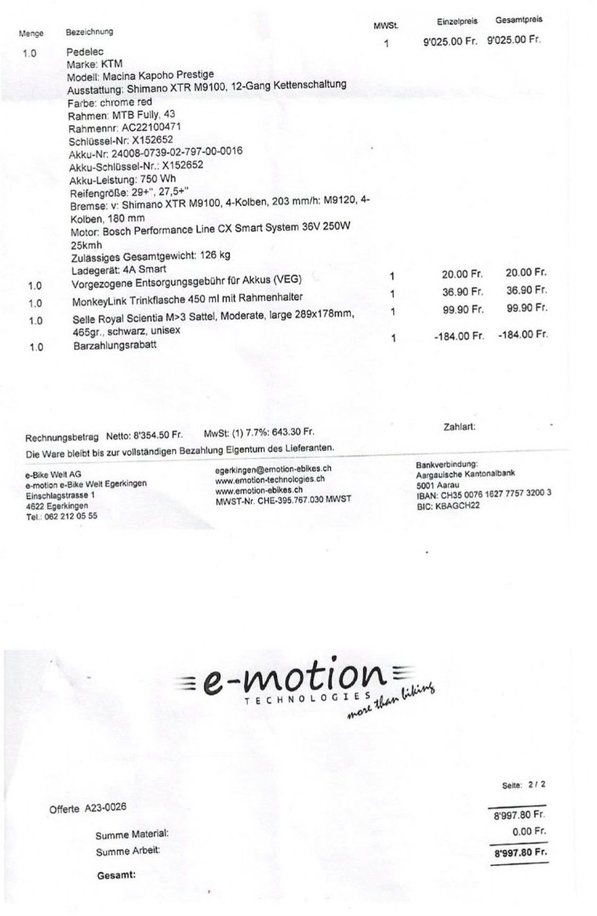 KTM Biciclette: KTM Macina Kapoho Prestige 750 Wh – Usato da Niederbuchsiten venduto da oli_2khg 5