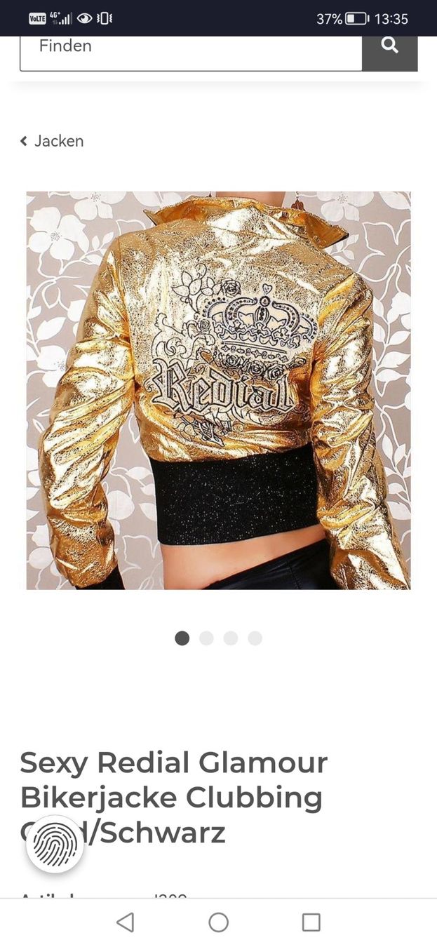 Giacche: Jacke in Gold – Nuovo (secondo la descrizione) da Biel/Bienne venduto da M.D.C 9