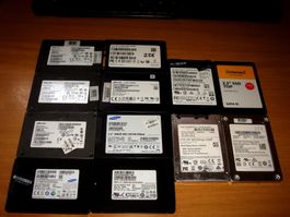 1 stück 240-256gb ssd. Getestet.